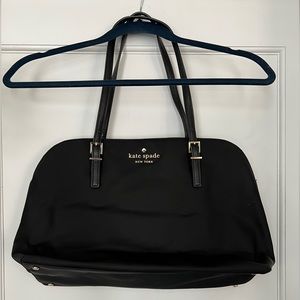 Kate Spade Black Nylon Tote